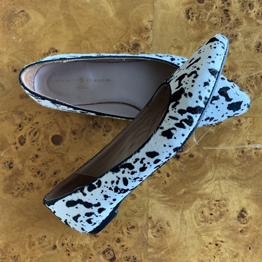 Mercanti Fiorentini Pony Hair Flats